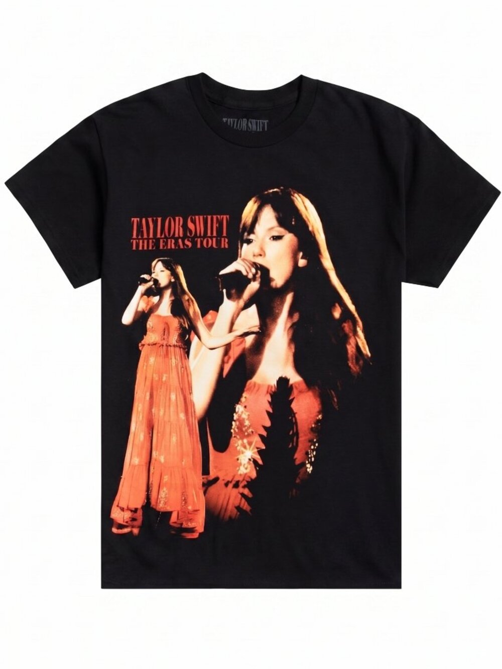 Taylor Swift Eras Tour Youth M Black Short Sleeve Tshirt - Official Tour Merch